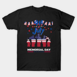 4 th of july t-shirt T-Shirt